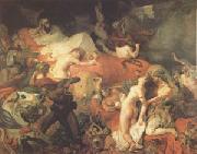 Eugene Delacroix Death of Sardanapalus (mk05) France oil painting artist